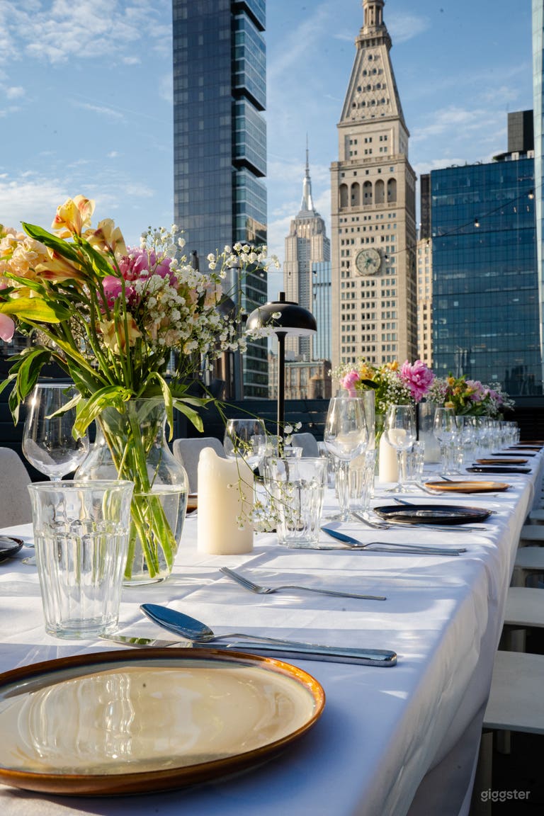  3k sq ft Skyline Rooftop in the heart of Manhattan 