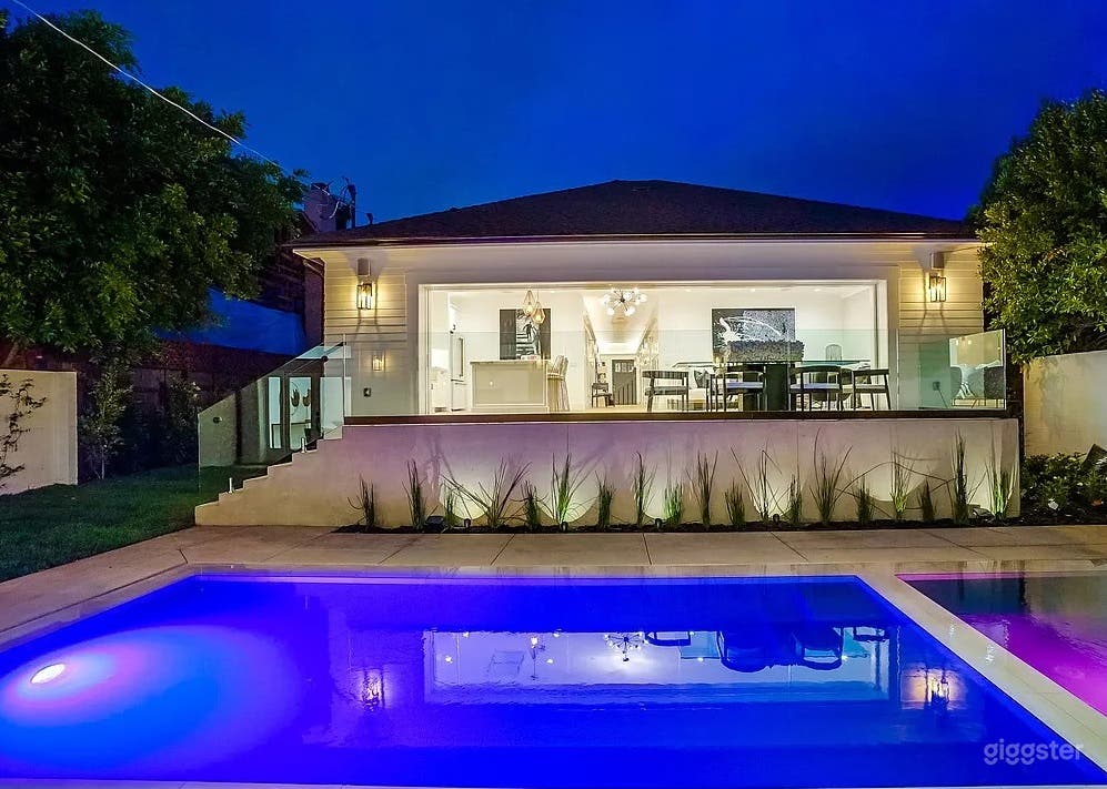 View of main house from back patio.