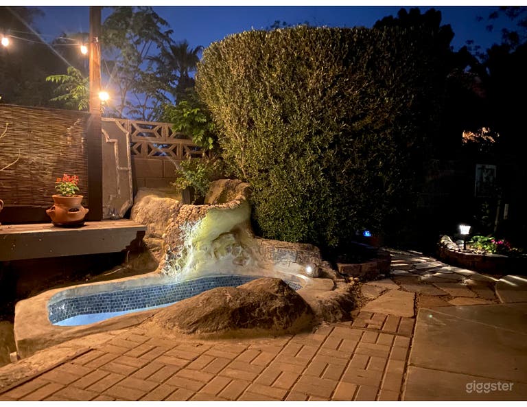  Desert Oasis Pond Spa 