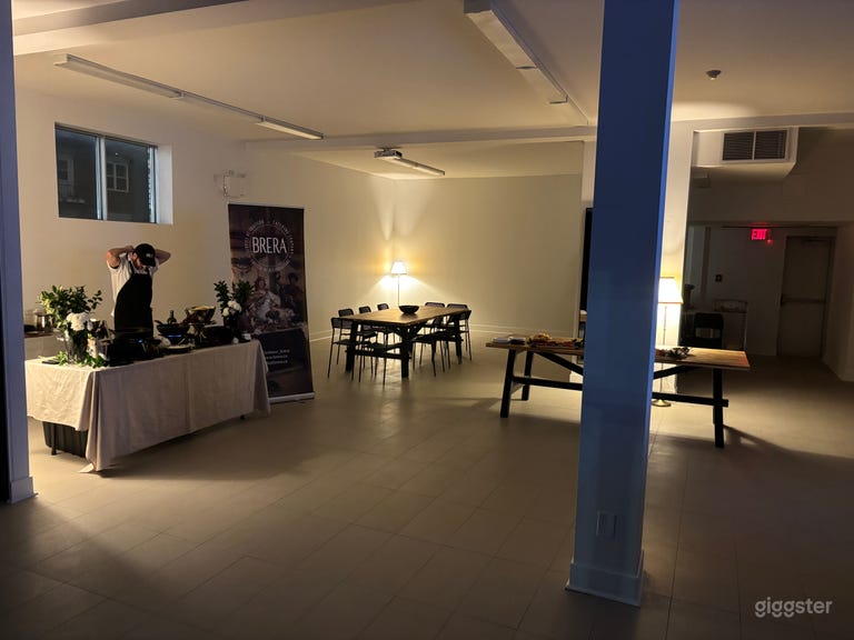  Modern Central Montreal Event Space with Full Bar 