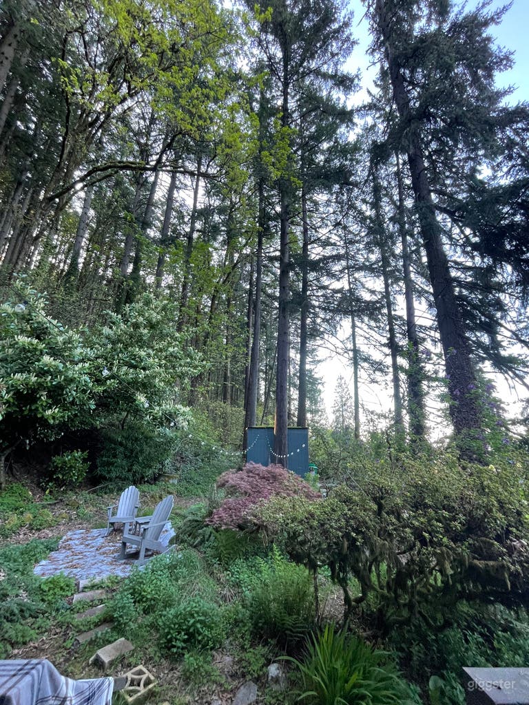  Tool shed from the side porch 