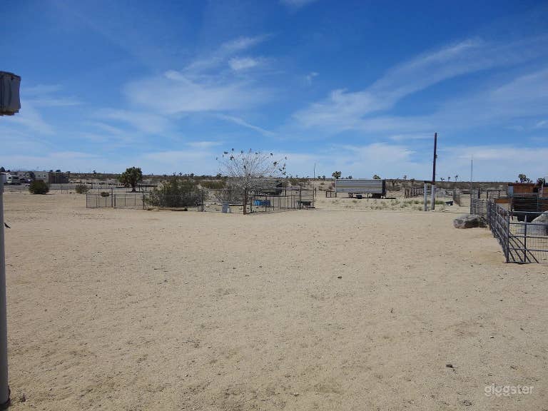  duck/bird enclosure in the center of the property 