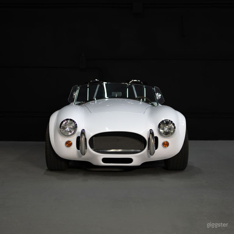  Classic 1965 Shelby Cobra — White over Red Leather Prop 