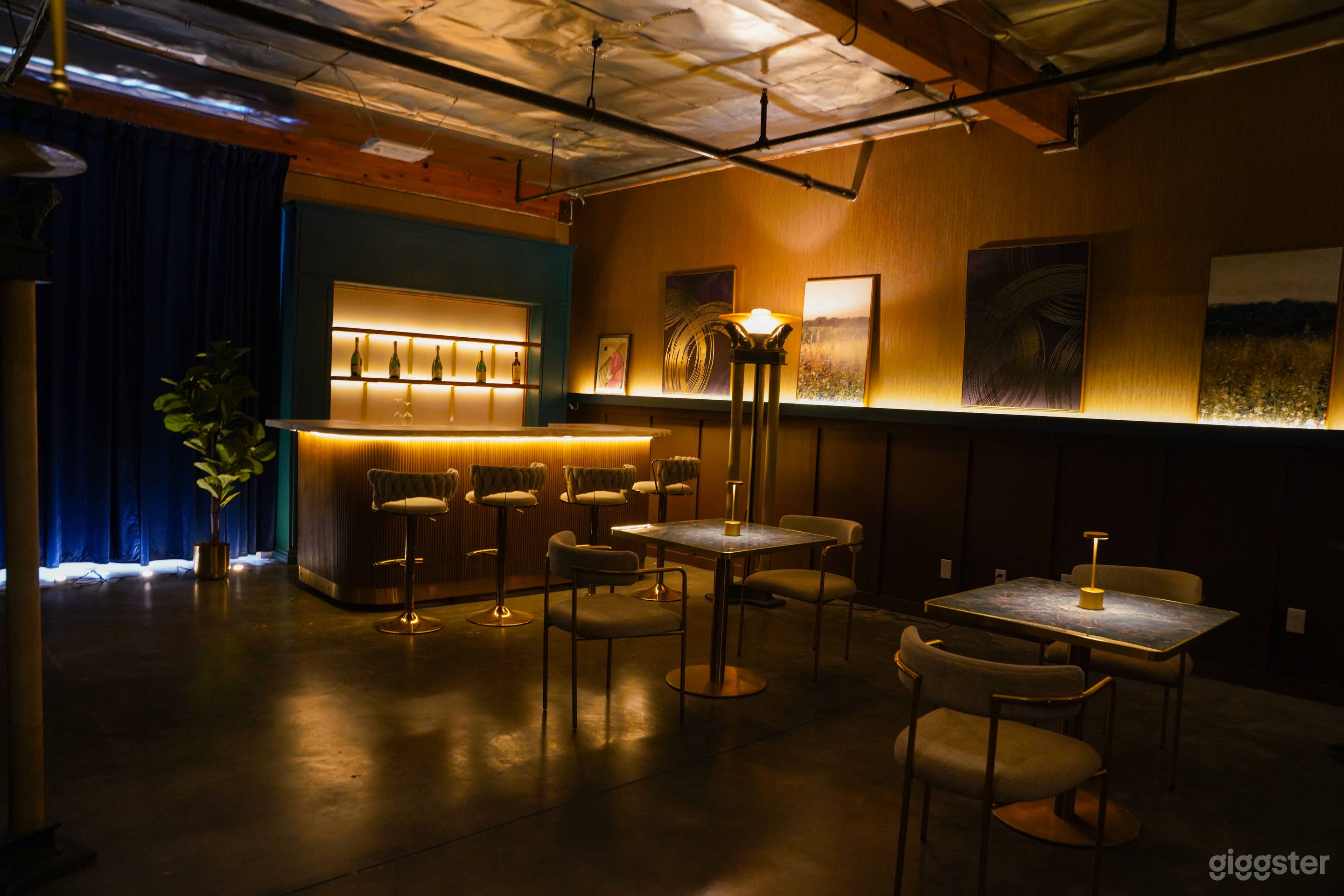 Luxury Bar and Restaurant Film Multi Set Studio near DTLA Photo 2