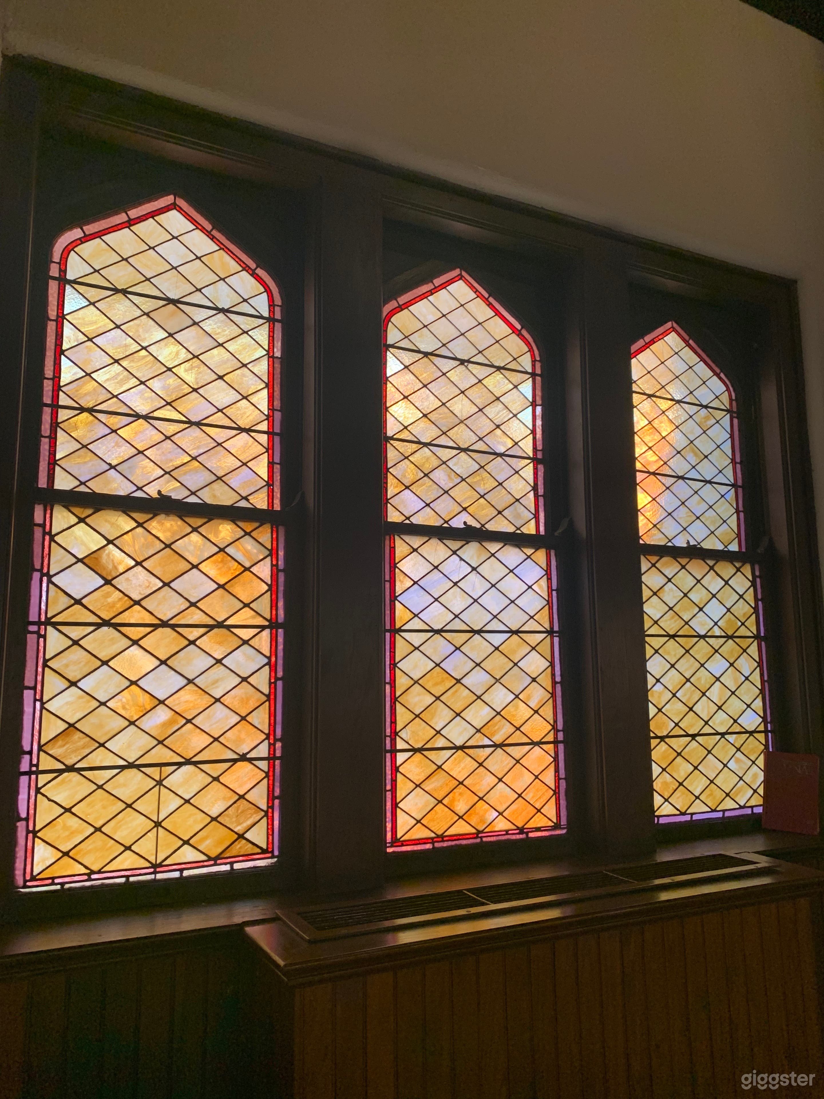 stained glass windows