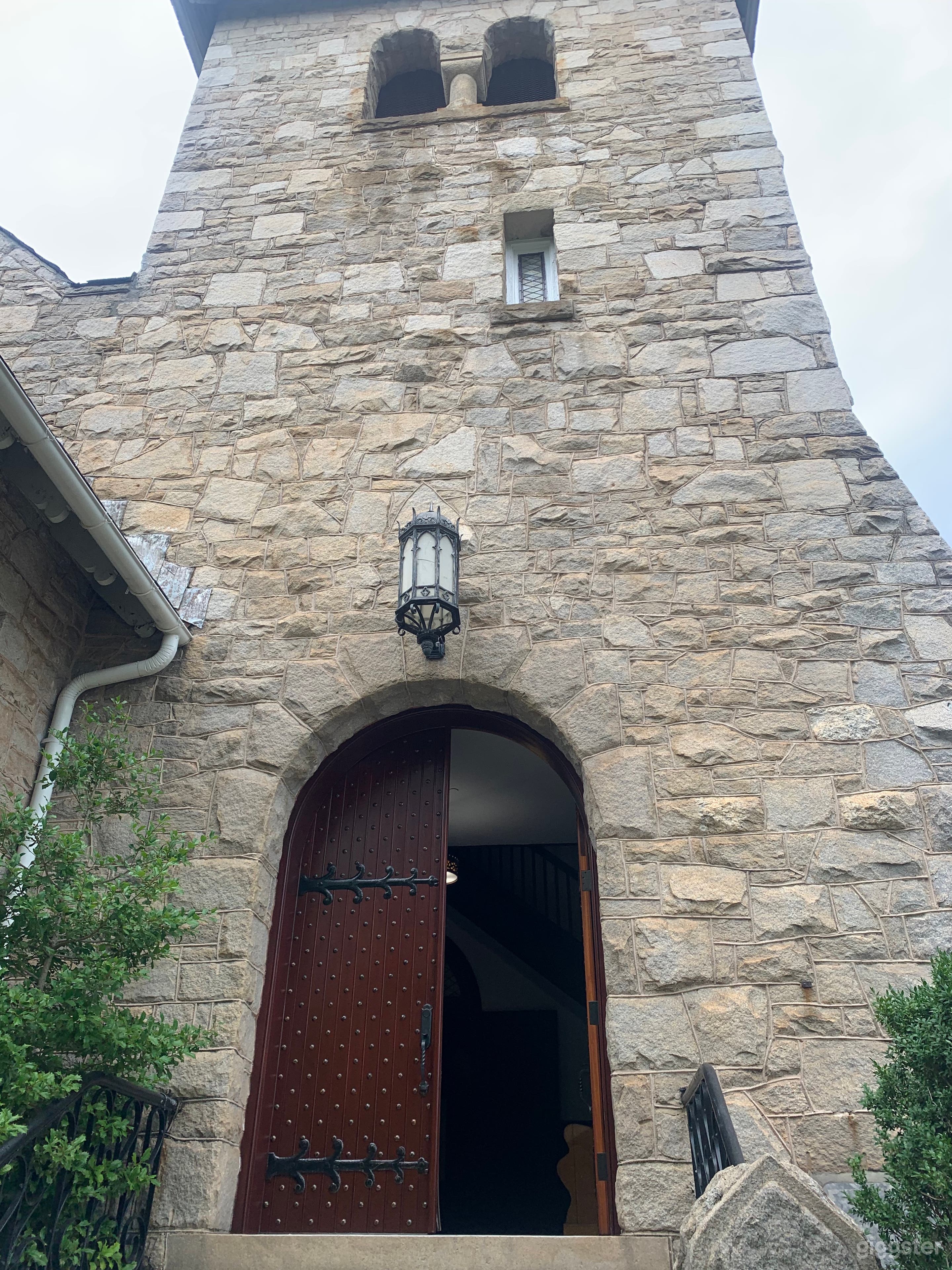 front entry from outside