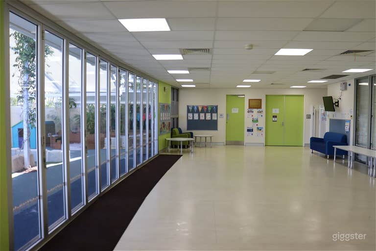  Large Hall with Children's playground 