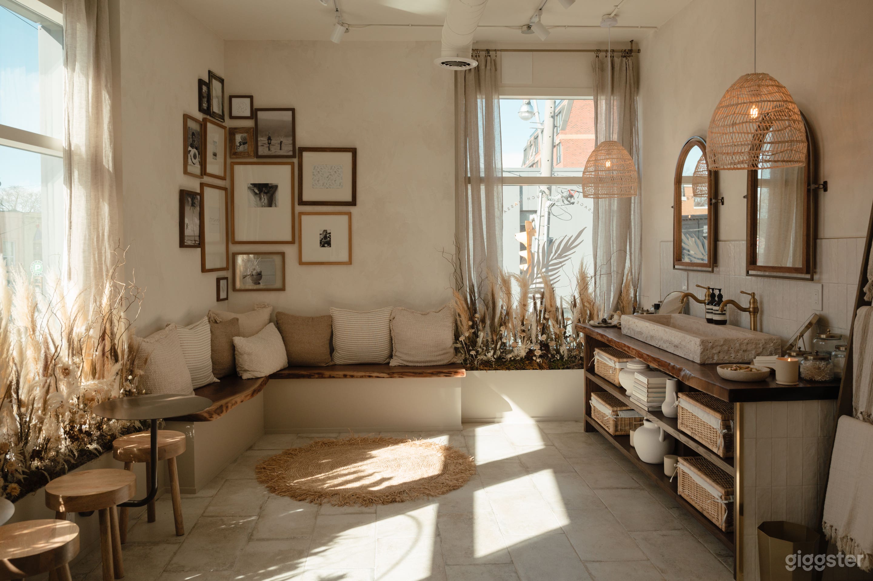 Mediterranean Boho Wellness Space Photo 1