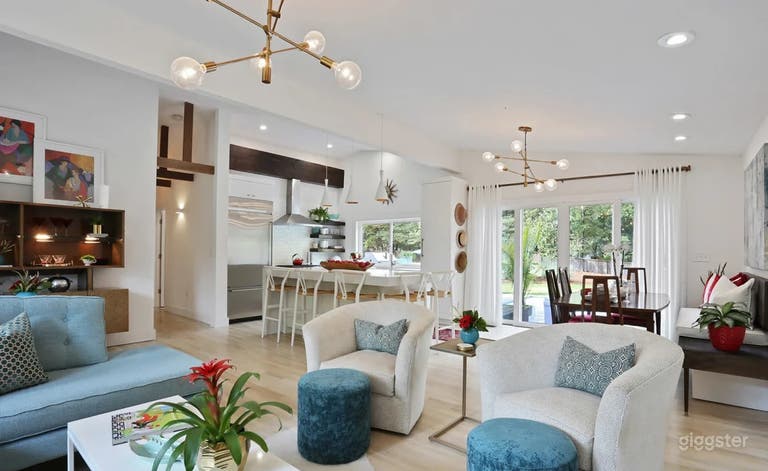  Midcentury Home with Pool in Alpharetta 