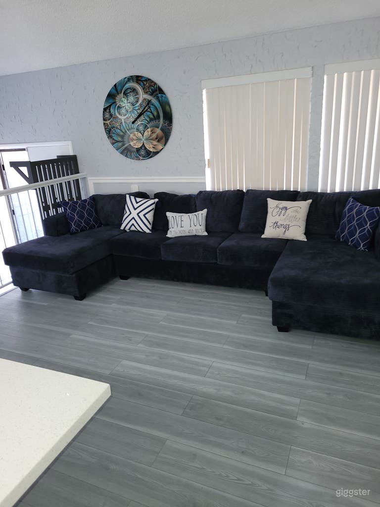  Living room area open concept  