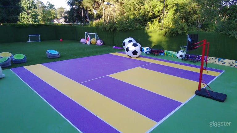  Private Soccer field, Basketball court 