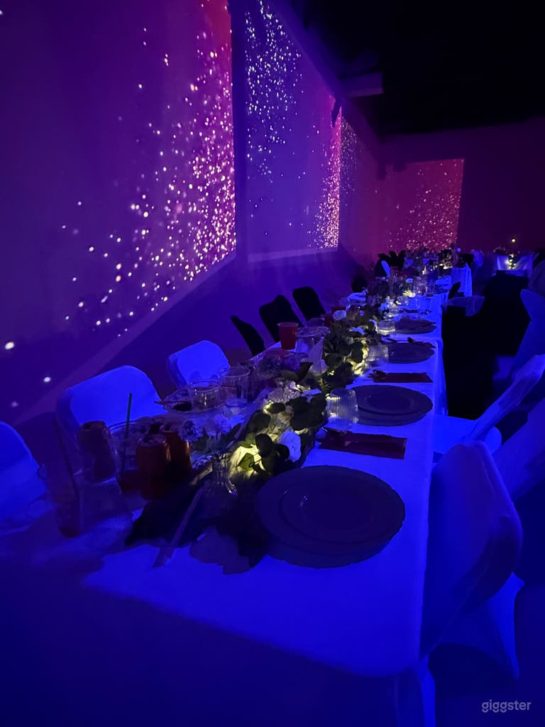  Flexible Event Space Venue with Tables, Chairs & AV 