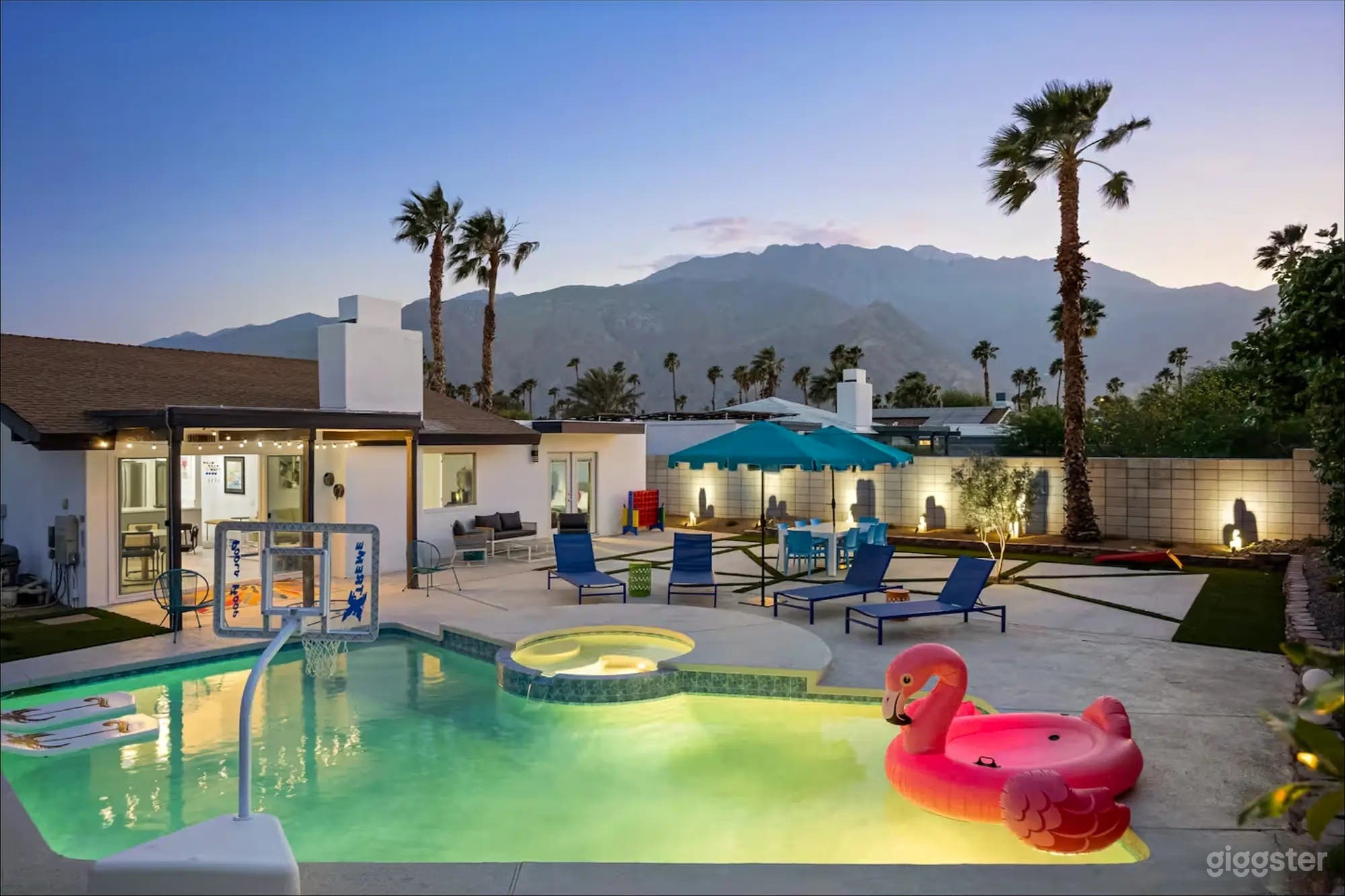 Stylish Open-Concept Backyard Pool Photo 3