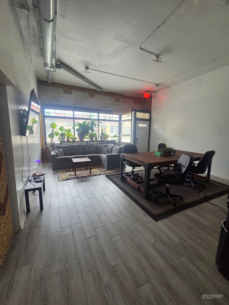  Lugar Flexible con Fondo Industrial 