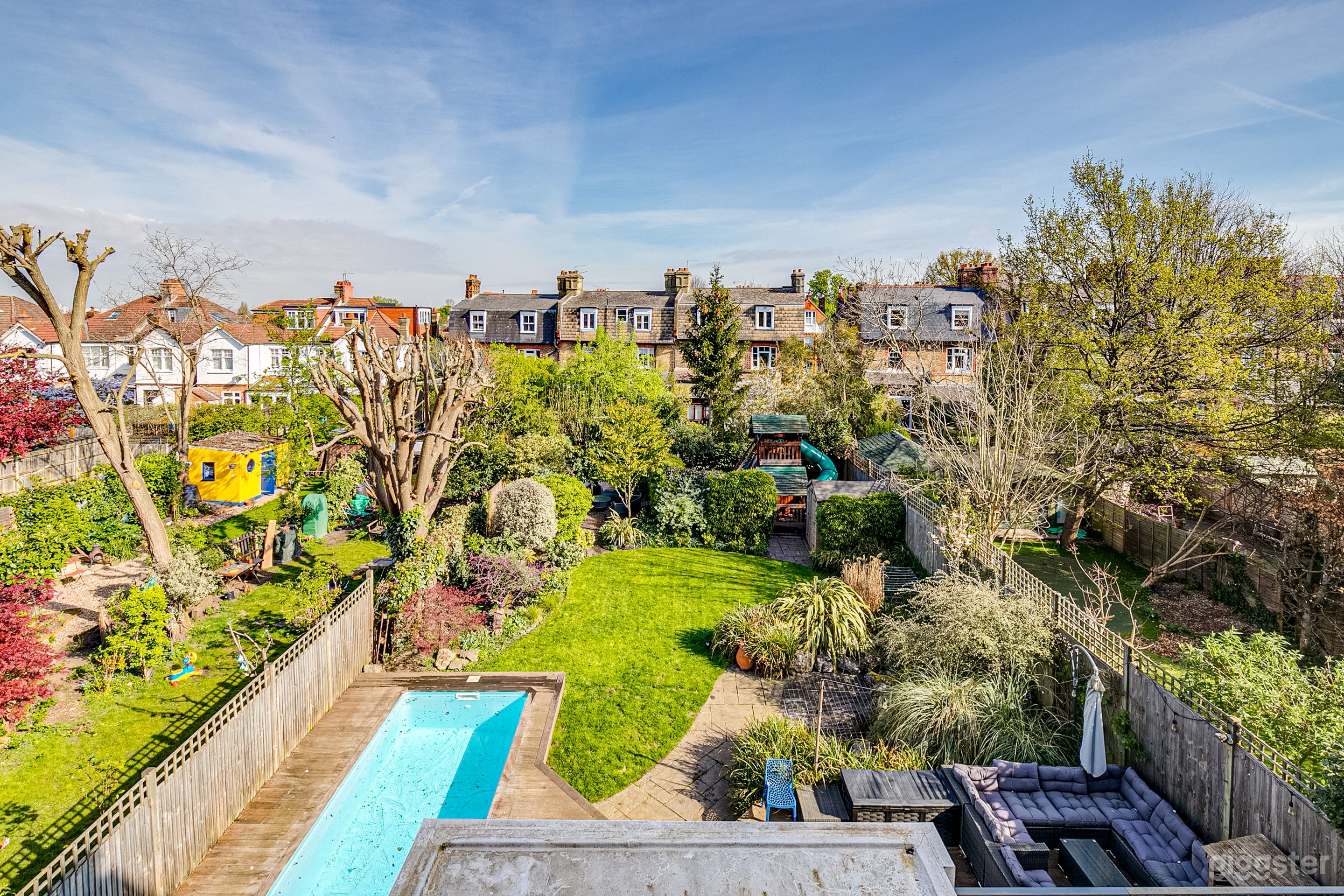 Victorian Home With Formal Living Room and Pool Photo 4