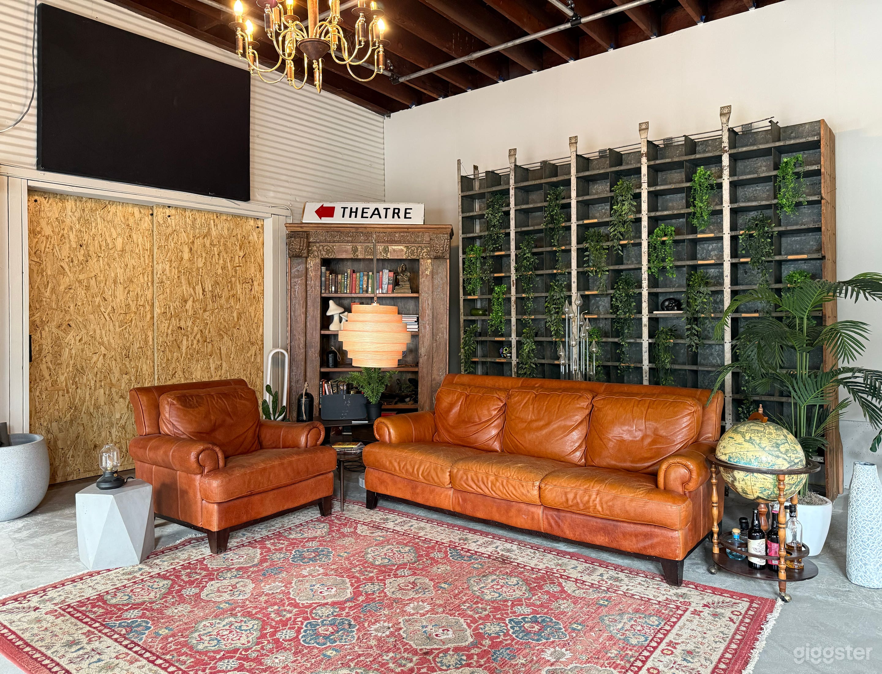 Rustic Photo / Video Production Set - Podcast Set Photo 1