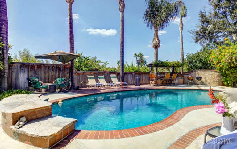  Pool in a Craftsman style home 