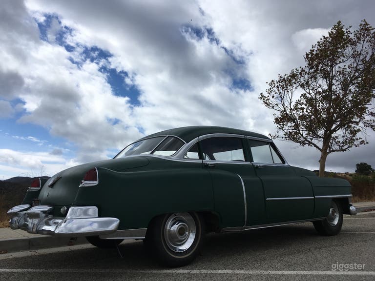  1950 Matte Hunter Green Cadillac 
