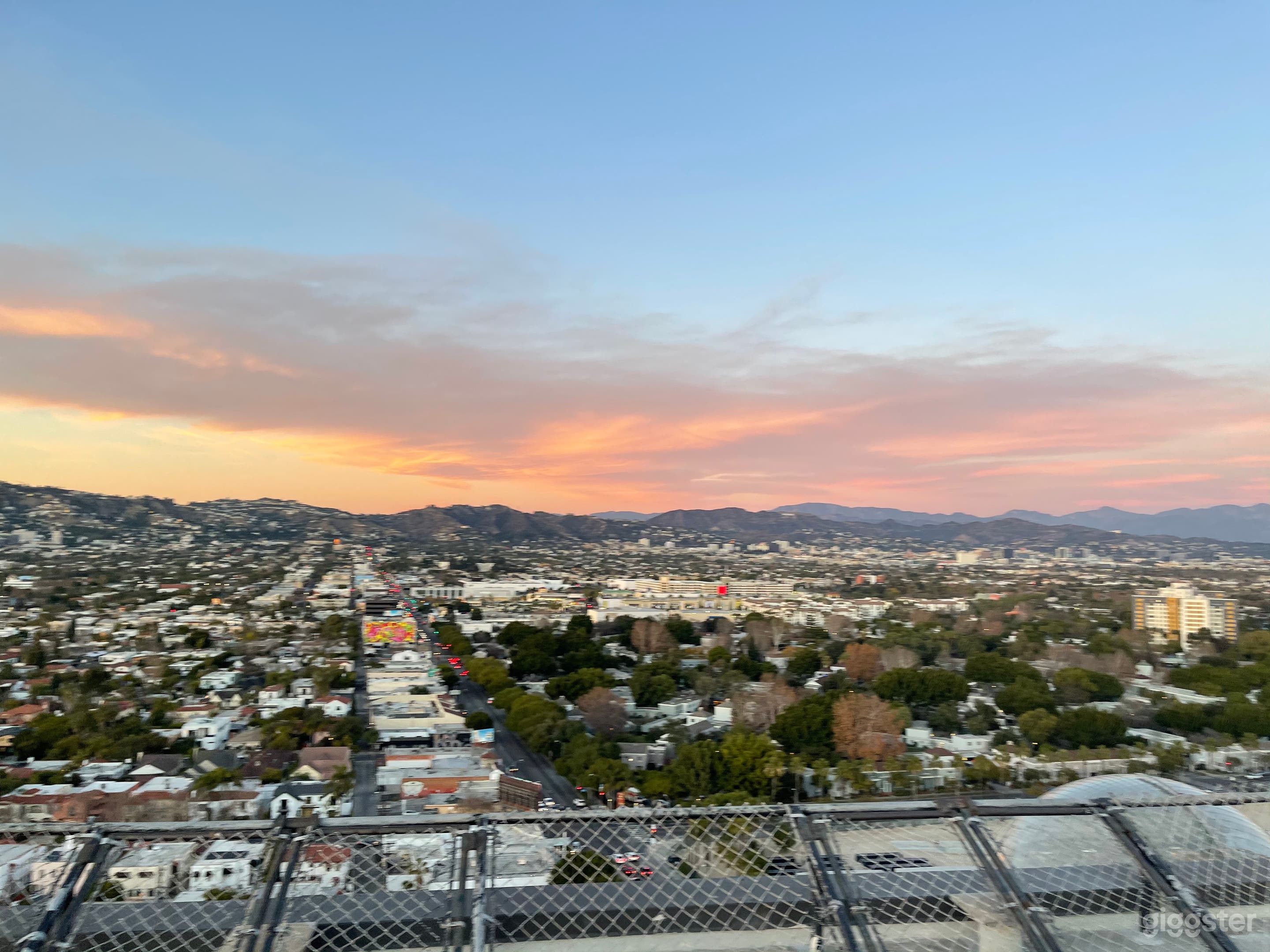 View facing Fairfax Blvd &amp; The Grove &amp; The Hollywood Sign