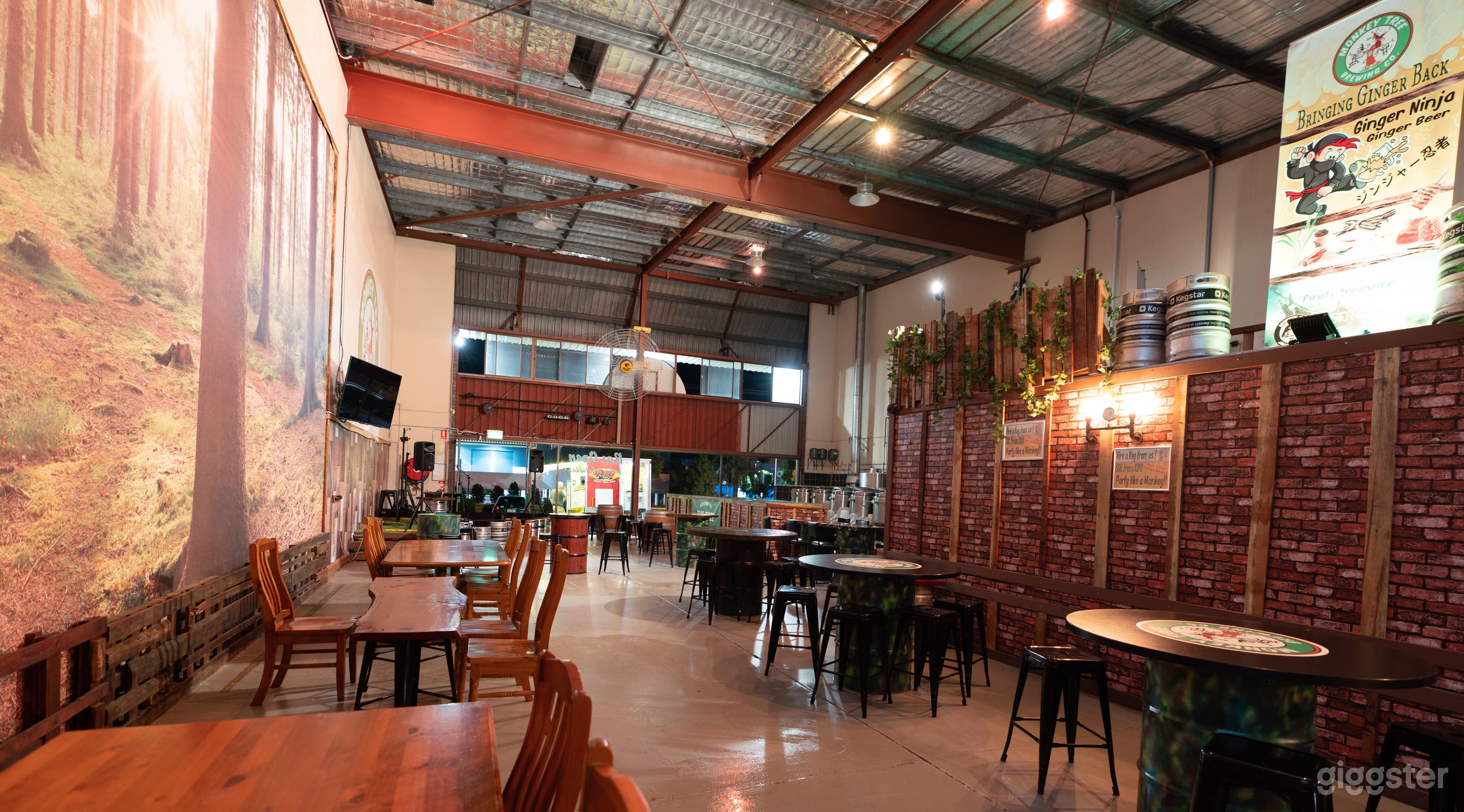 Lots of space, can comfortably fit over 200 people