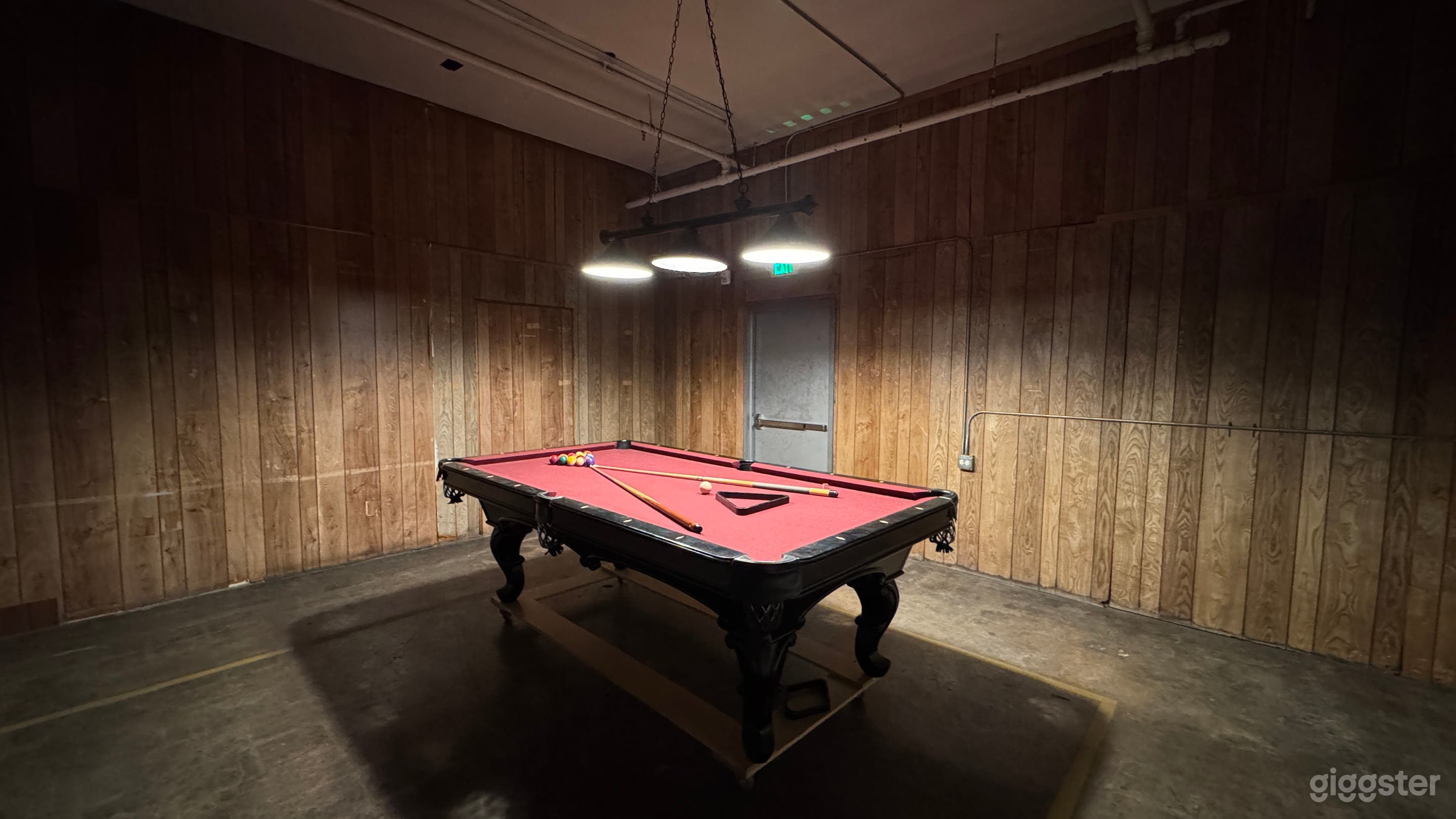 The Man Cave: Billiards Table Set - LA Certified Film Studio Photo 2
