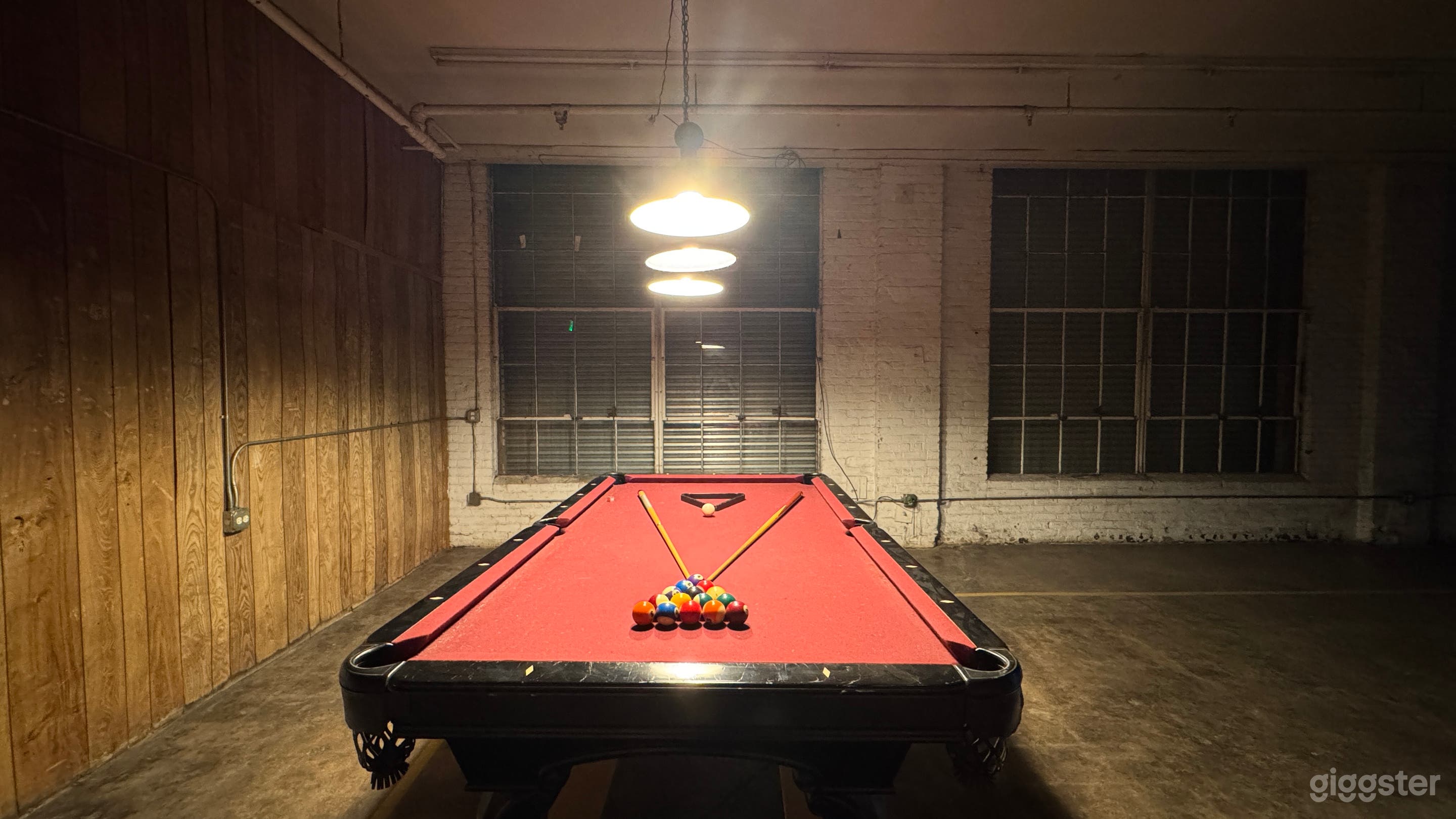 The Man Cave: Billiards Table Set - LA Certified Film Studio Photo 3