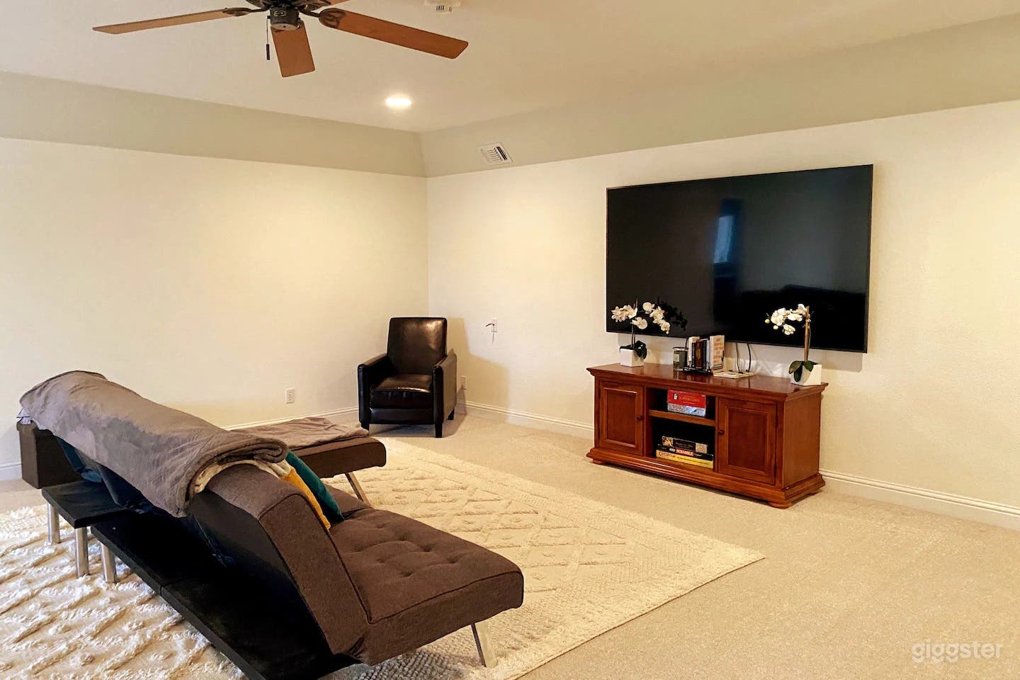 Self contained basement with bedroom and bathroom