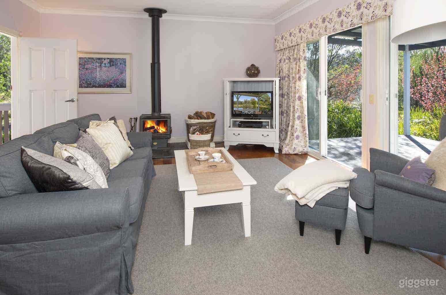 cosey during the winter yet bright all year round