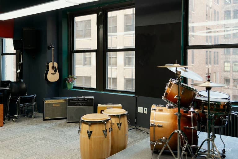  Music Rehearsal Studio with Empire State Building View 