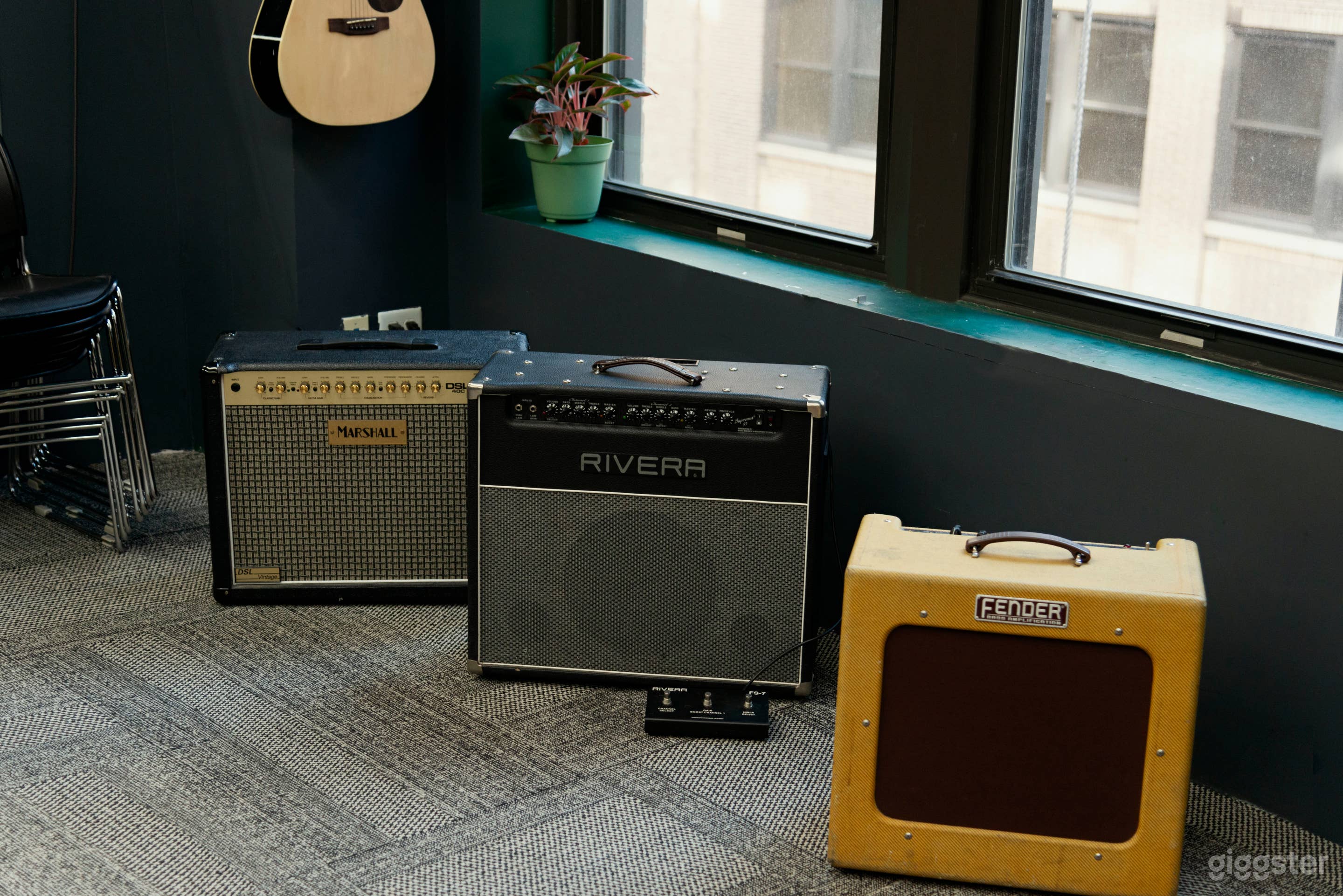 Music Rehearsal Studio with Empire State Building View Photo 4