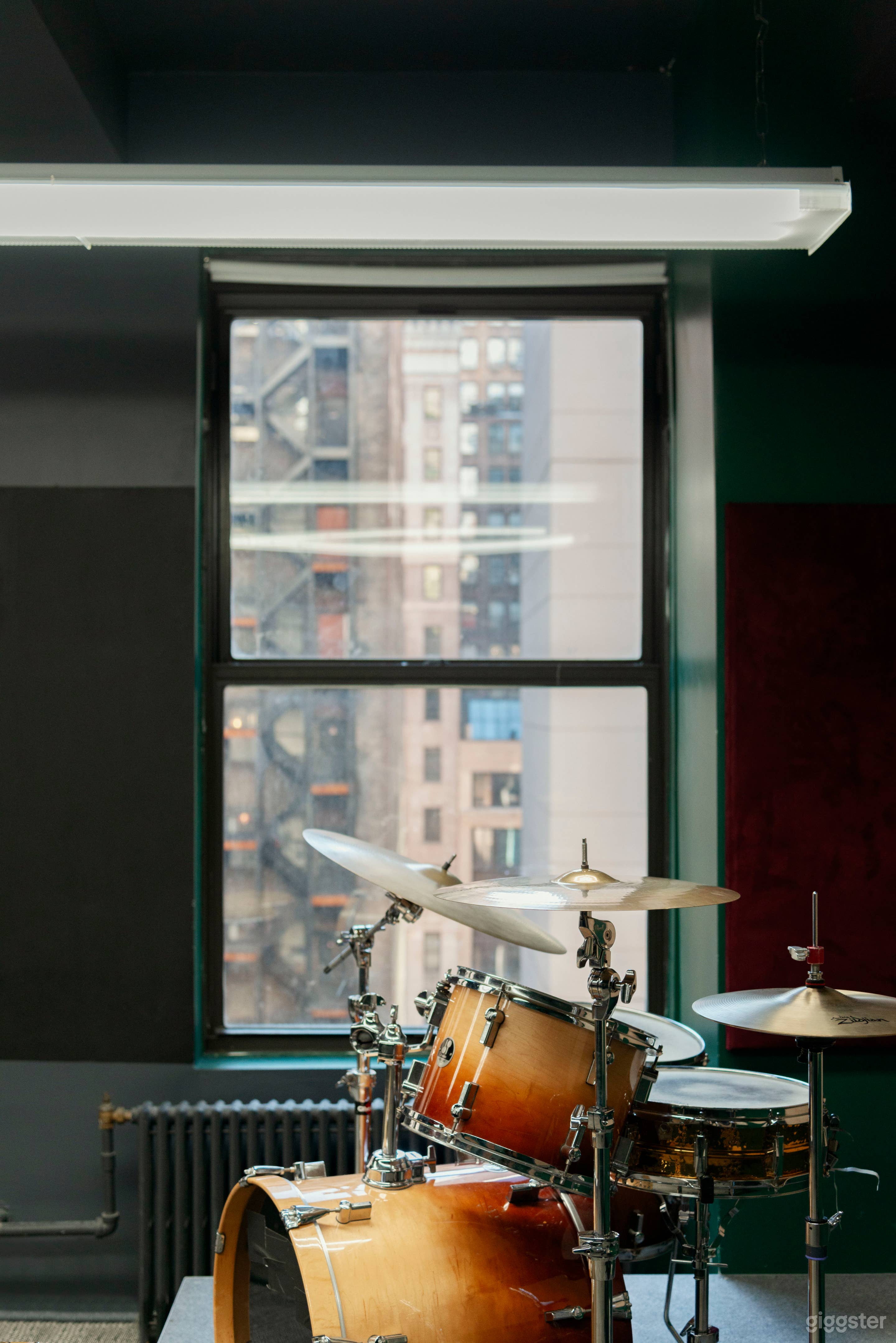 Music Rehearsal Studio with Empire State Building View Photo 3