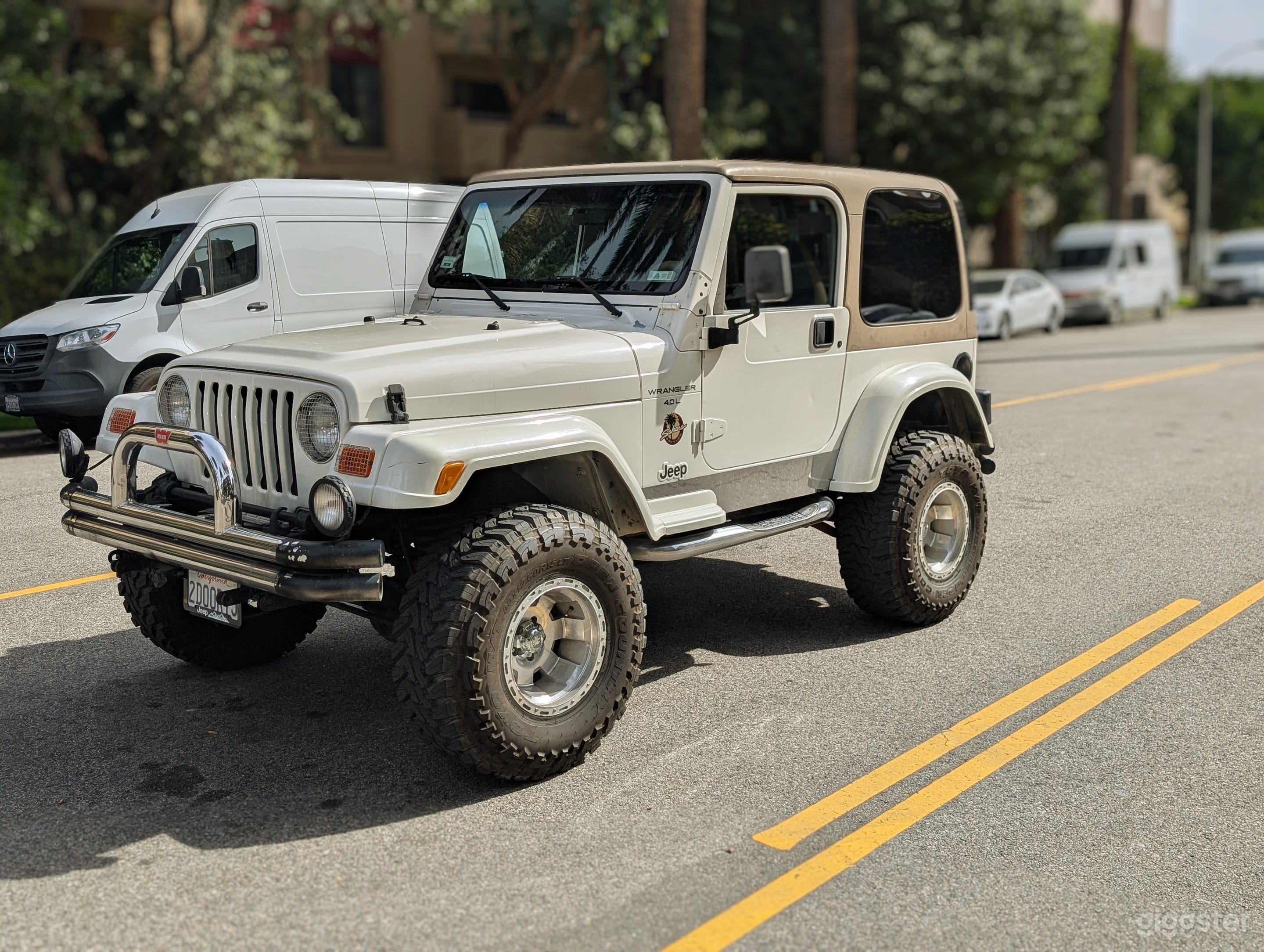 2000 Jeep Wrangler Sahara Photo 3