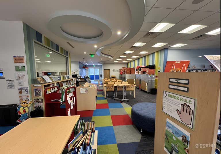  Gran biblioteca para filmación 