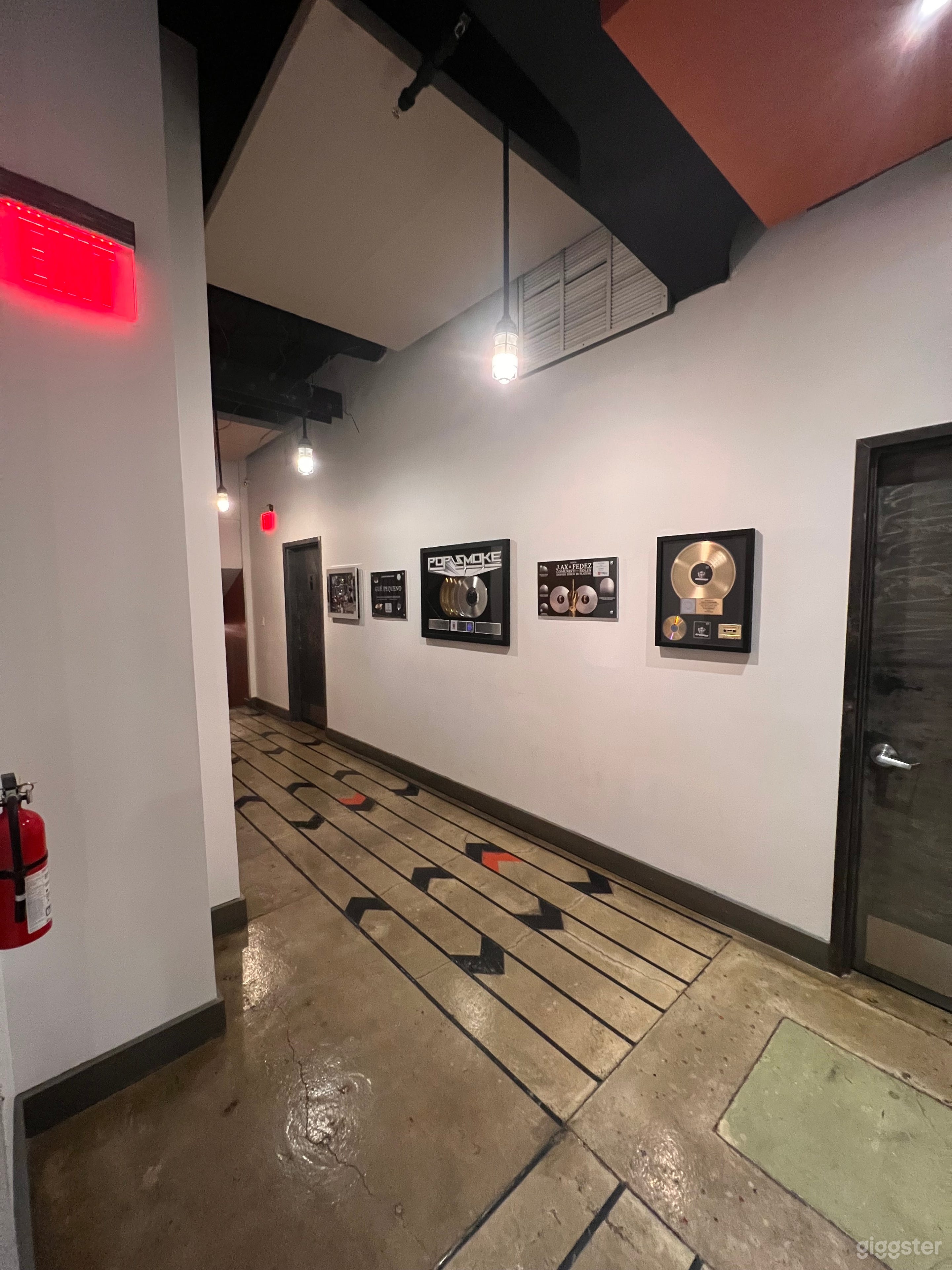 Corridor with Plaques