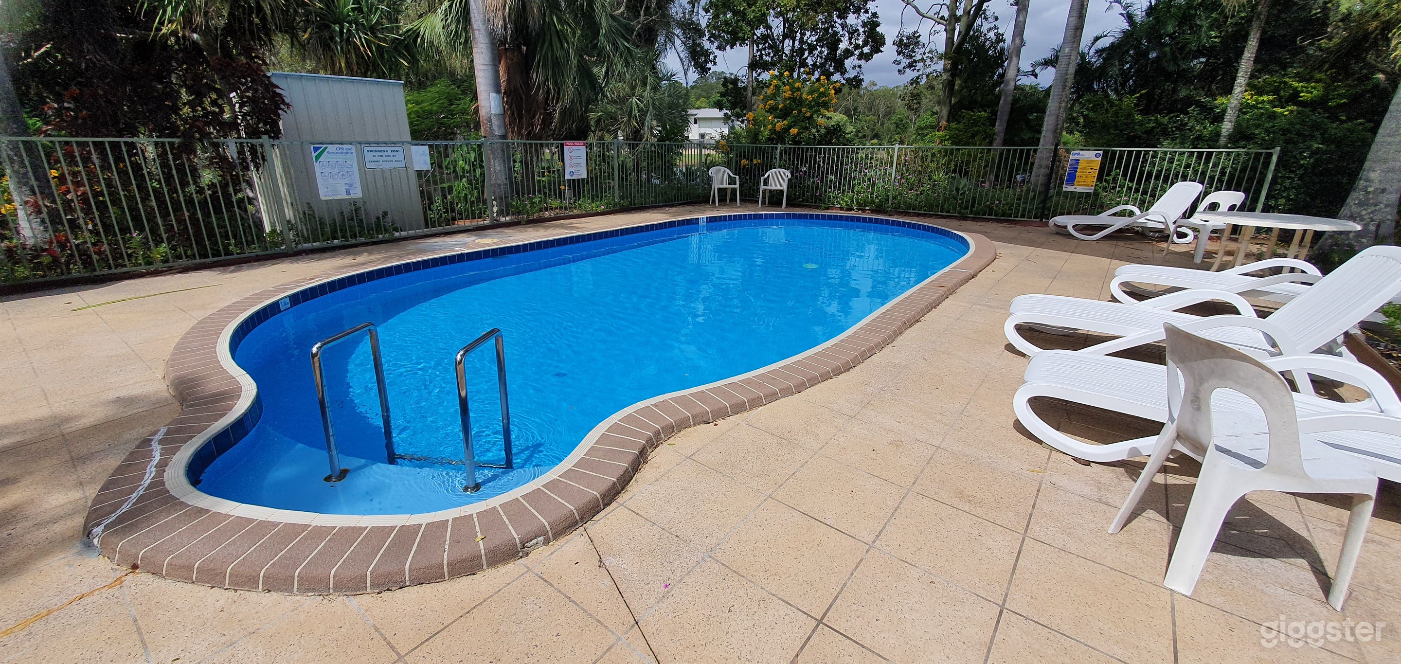 Exclusive Outdoor Pool Hire for Production Photo 4