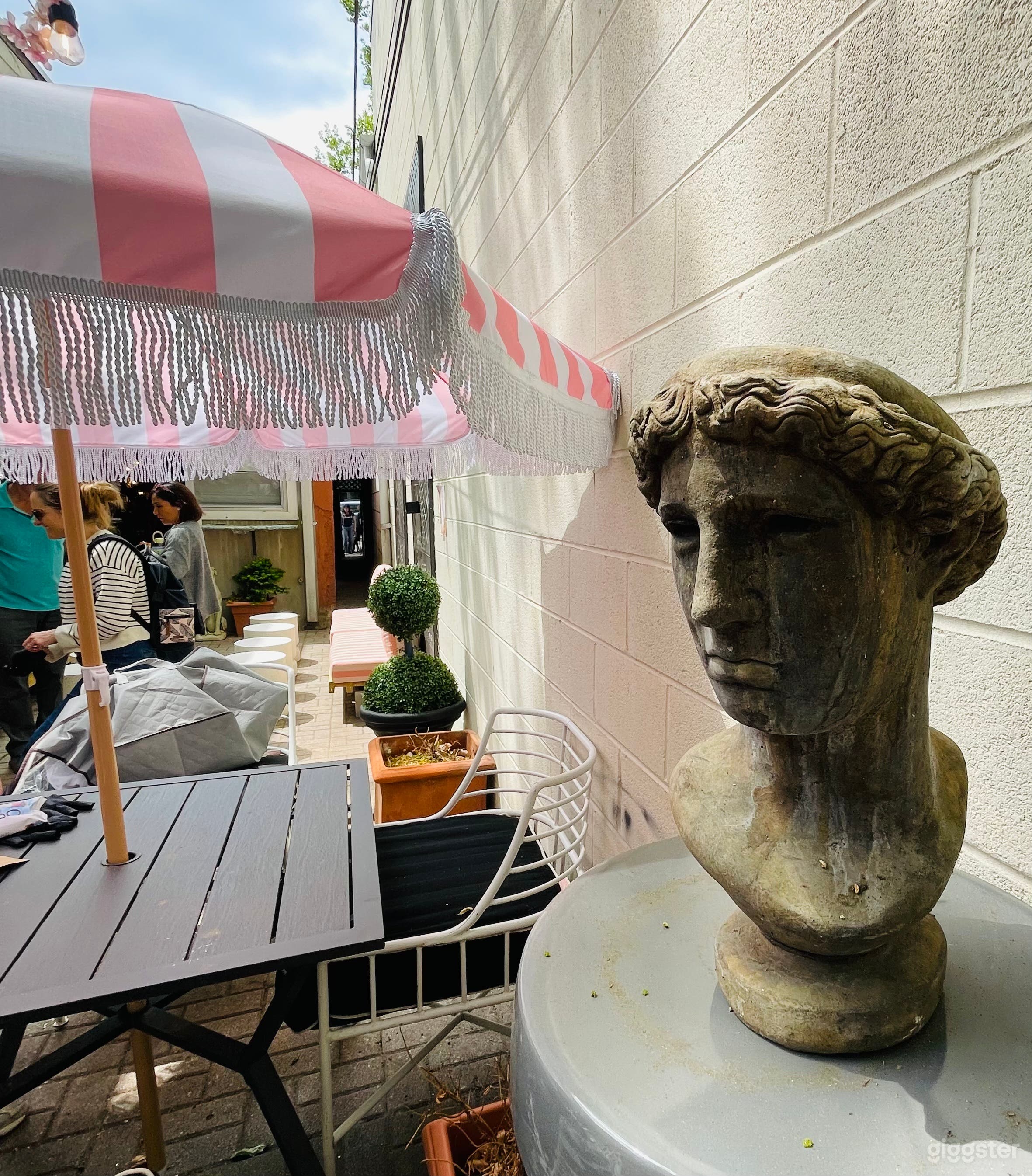 Spacious Georgetown courtyard and antique shop Photo 3
