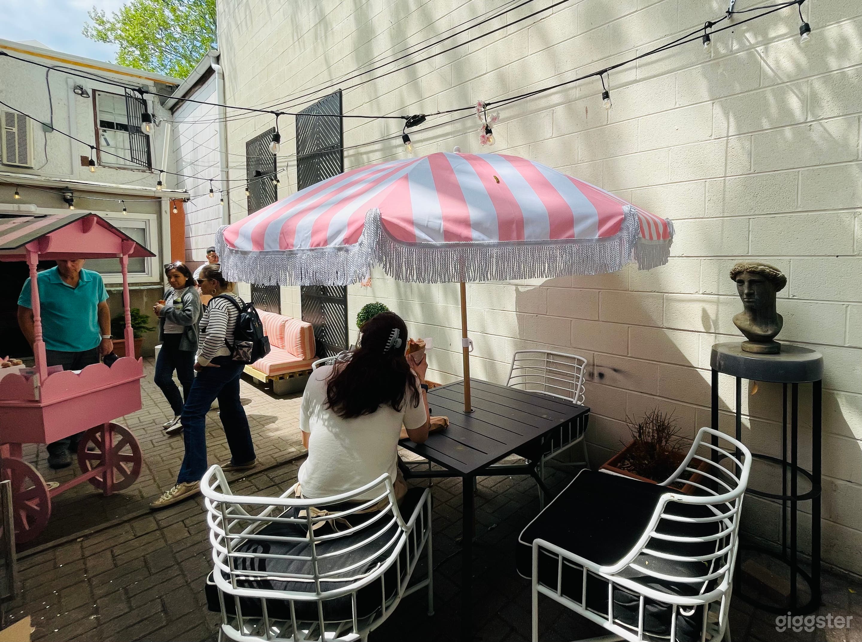 Spacious Georgetown courtyard and antique shop Photo 2