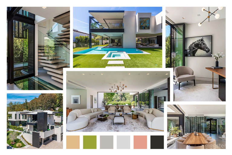  Canyon Courtyard Canvas 