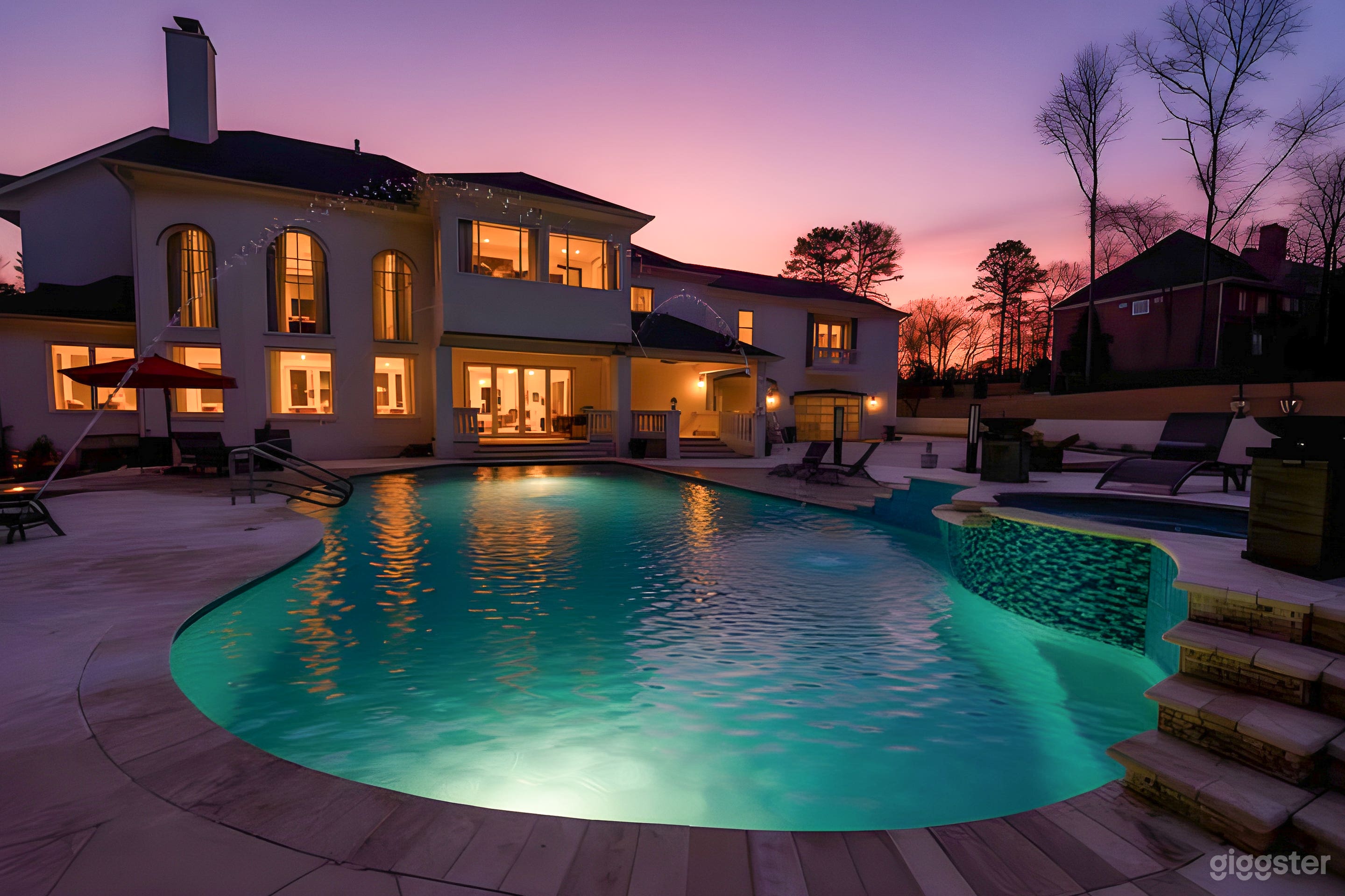 Poolside Estate For Upscale Outdoor Events, Content, Shoots Photo 1