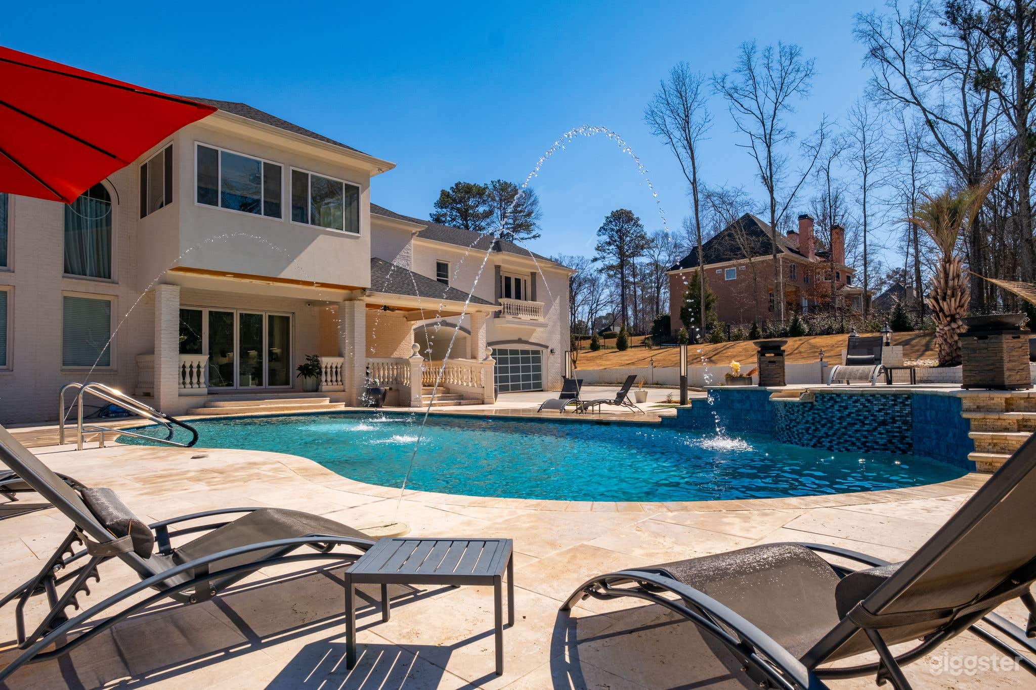 Poolside Estate For Upscale Outdoor Events, Content, Shoots Photo 4