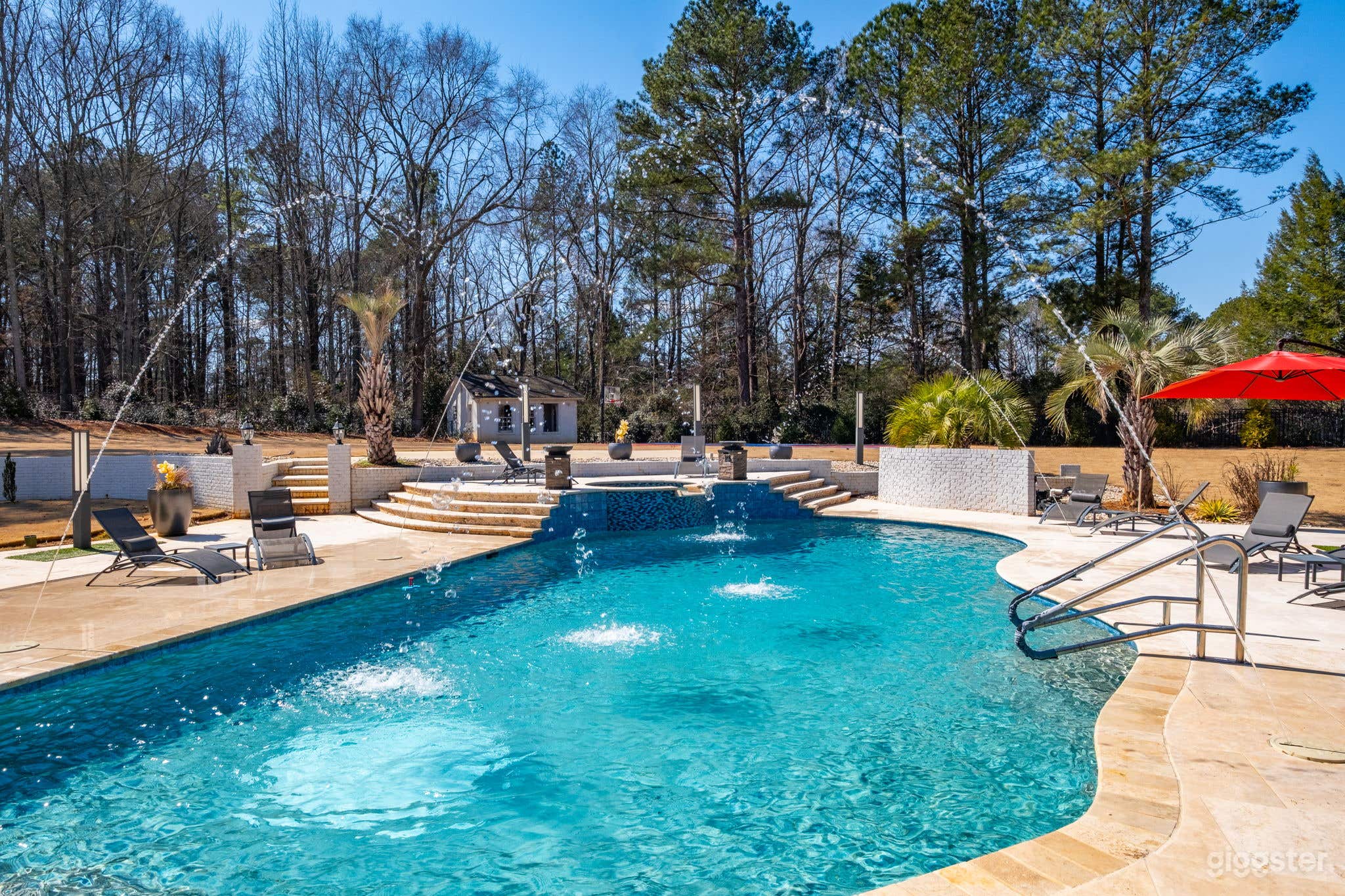 Poolside Estate For Upscale Outdoor Events, Content, Shoots Photo 3
