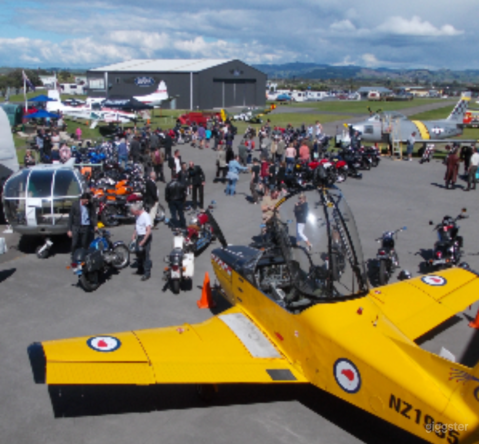 Outdoor Hangar Museum Apron Photo 2