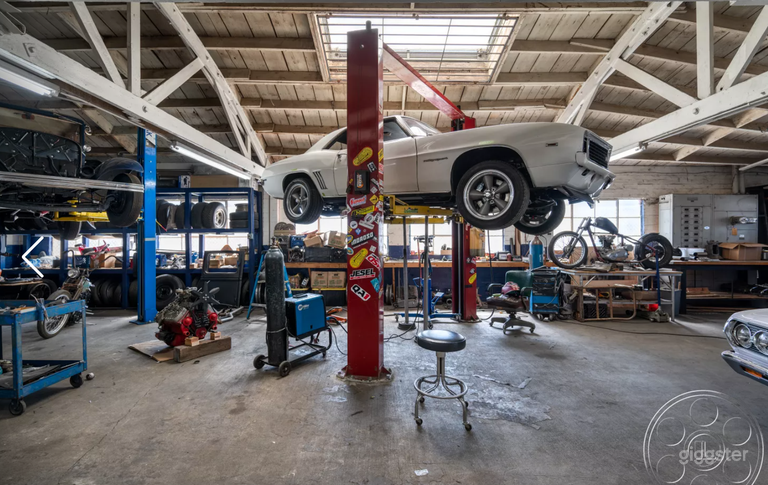  Vintage Motorcycle & Hot Rod Shop /Garage Mechanic 