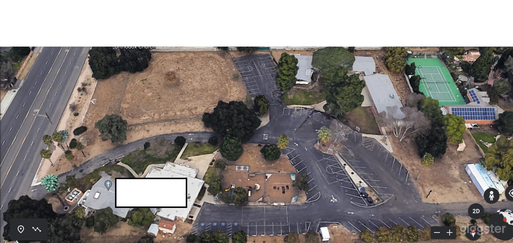 Overhead view of entire property