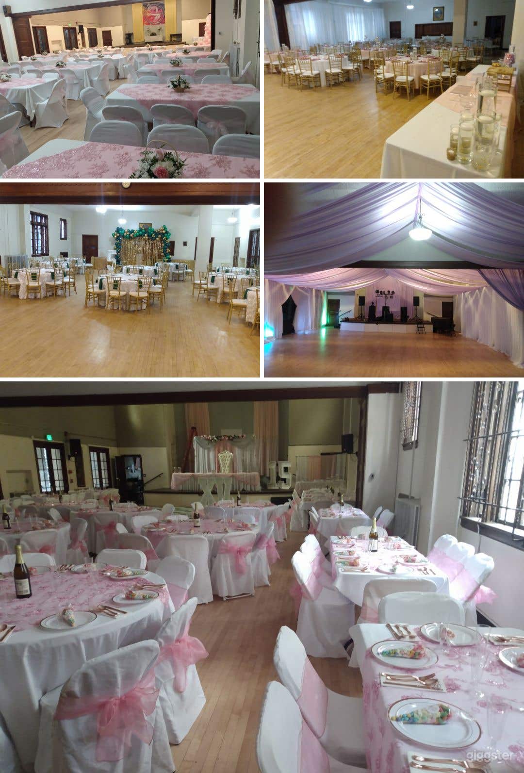 250 Person Dining Hall with Beautiful Courtyard Photo 4