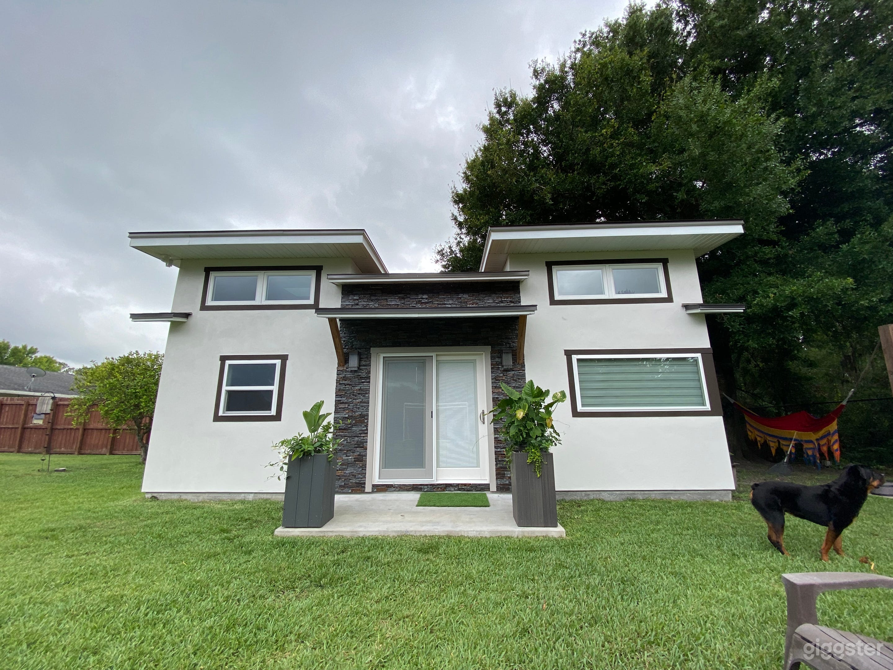 Welcoming and elegant exterior