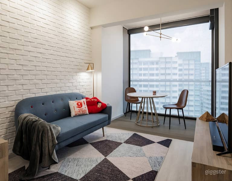  Condominio escandinavo de 2 dormitorios 