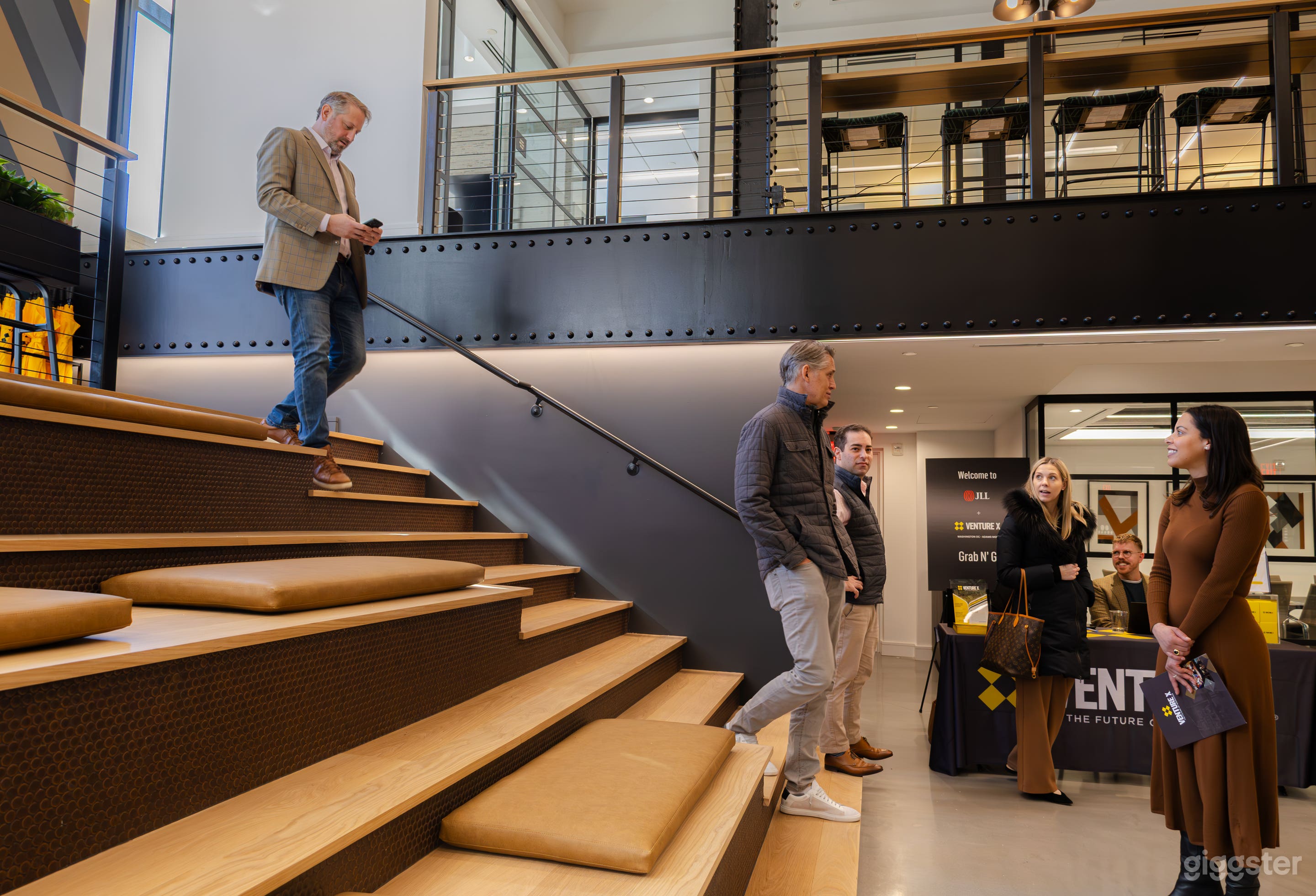 Check-in table set up upon request. 