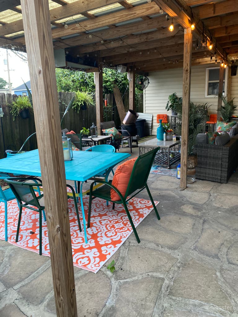  Patio with grill 