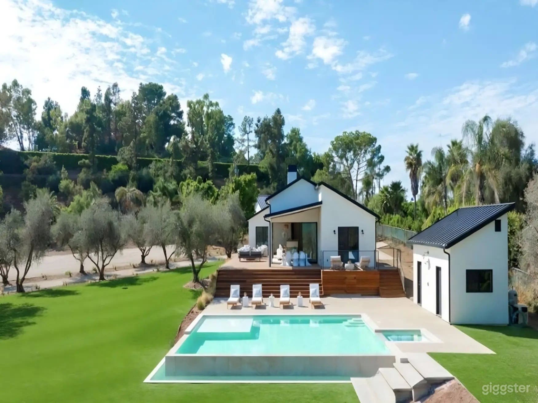 OUTDOOR POOL | SUNLIT MODERN FARM ESTATE Photo 2